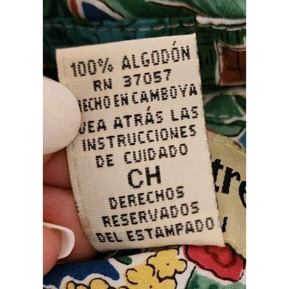 Vintage 80s Short Sleeve Hawaiian Tropical Shirt Mens Size S Blue Aloha Tiki Wah - Picture 6 of 7